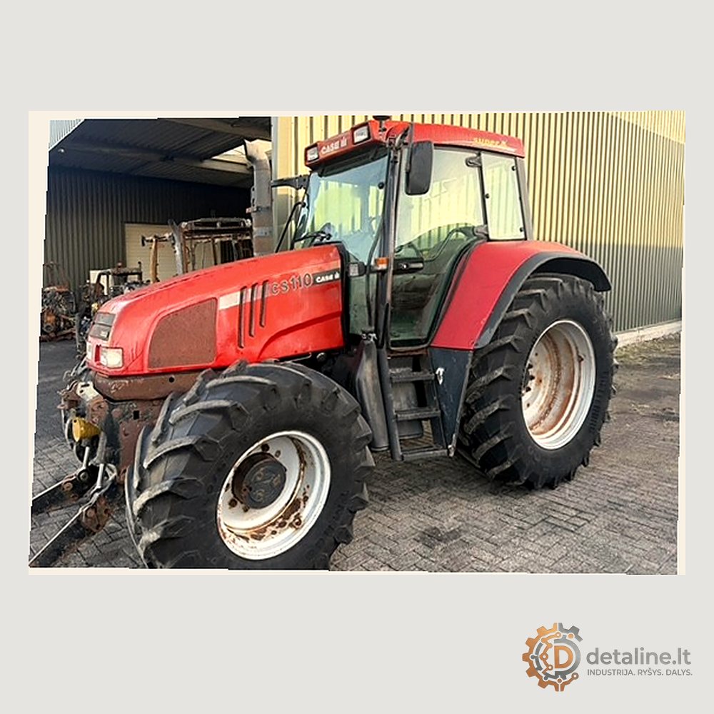 Case IH — traktorius, ardomas dalims, Detaline